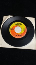 Vintage Beatles 45 Record - I Saw Her Standing There/I Want To Hold Your Hand