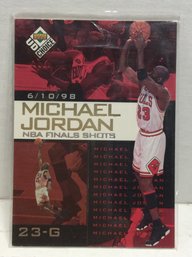 1998 Upper Deck Choice Michael Jordan NBA Finals Shots - L