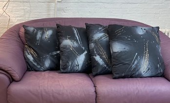 1980s Handmade Postmodern Throw Pillows