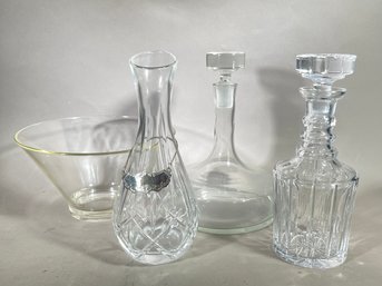 Crystal And Cut Glass Decanters