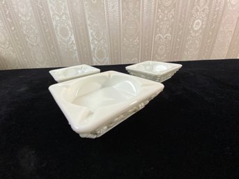 Square Westmoreland Glass Dish Collection