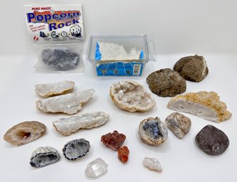 Over 20 Geodes, Rocks & Other Natural Stones