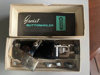 Greist Button Holer