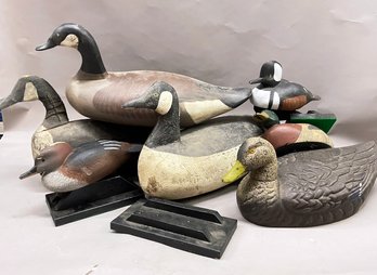 Hand Carved Decoys By Ken Harris, And More