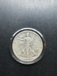 1937 Walking Liberty Silver Half Dollar