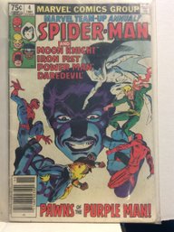 1981 Marvel Comics Team-Up Annual Spider-Man #4 - M