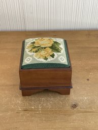 Small Needlepoint Stool