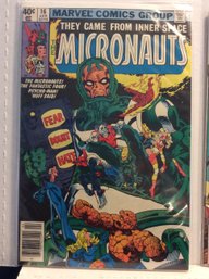 1980 Marvel Comics Micronauts #16 - M