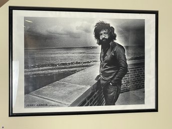 Jerry Garcia - Copenhagen 1971 - Poster In Frame