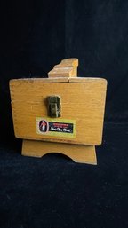 Antique Esquire Shoeshine Box