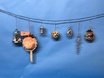 A String Of Christmas Ornaments