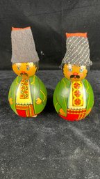 Decorative Hand Painted Wooden Ukrainian Cossack Figurines