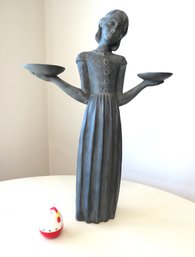 Bird Girl Sculpture By Sylvia Show Judson Replica 2 Feet High