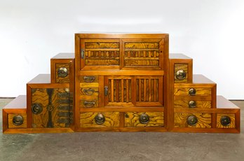 A Gorgeous Antique Modular Tansu