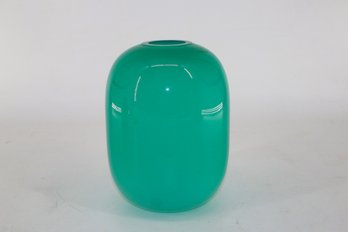 Beautiful Green Glass Vase