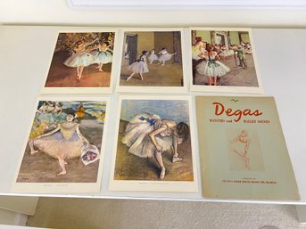 Set Of 5 Degas Prints, Dances And Ballet Scenes