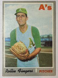 1970 Topps #502 Rollie Fingers