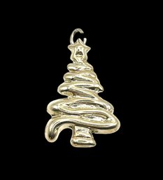 Vintage Sterling Silver Tree Pendant