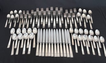 Sterling Silver Flatware Set - 69 Pieces - 4pc Service For 12 Plus  - 2.984 Kg Weighable