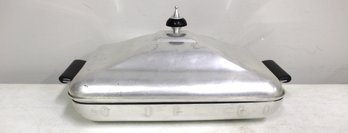 Atomic Age Chafing Dish With Bake Lite Handles