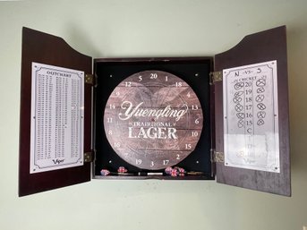 Yuengling Lager Promotional Bar Dart Board Set