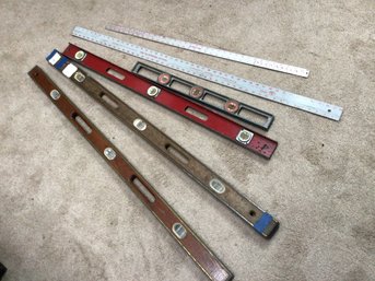 Yard Sticks And Levels Lot 55