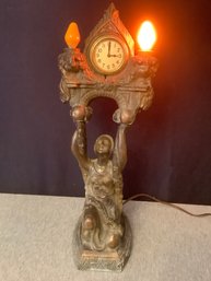 Statue Based Table Lamp