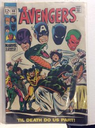 January 1969 Marvel Comics The Avengers #60 - M