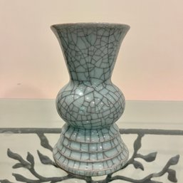 A Japanese Crackleware Vase