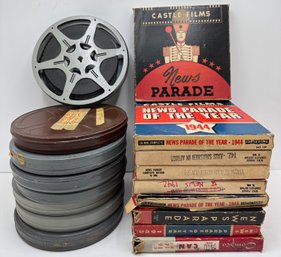 17 Vintage 16mm Films, Many In Original Boxes Or Canisters