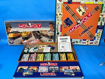 Ltd. Edition Lionel Monopoly Board Game