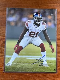 Landon Collins Signed 11x14 Photo NY Giants