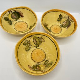 3 Arte Italica Bowls