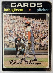 1971 Topps #450 Bob Gibson