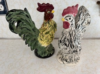 Rooster Figurines