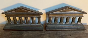 Pair Of Vintage Bradley & Hubbard Cast Iron Bookends