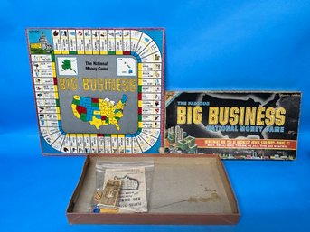 Early 1950s Big Business Board Game