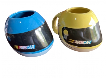 Pair Of Nascar Coffee Cups