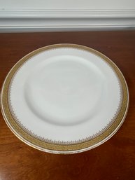 Ovington Bros Co. New York Plate With Gold Rim