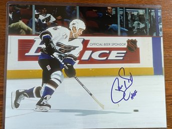 Phil Housley Signed 11x14 Photo HOF