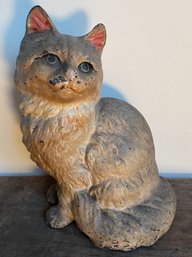 Vintage Cast Iron Cat Door Stop