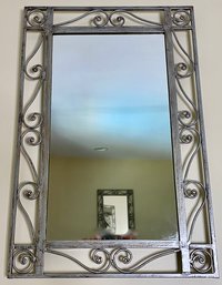 Pair Of Metal Mirrors