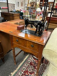Vintage Free Westinghouse Sewing Machine With Cabinet   Type JZ