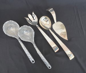 5 Piece Serving Utensil Pieces - Arthur Court