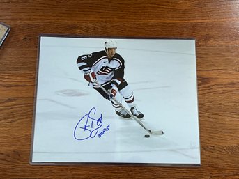 Phil Housley Signed 11x14 Photo HOF