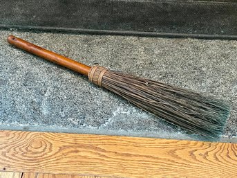 Early Corn Husk Fireplace Broom