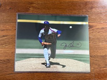 Jesse Orosco Signed 11x14 Photo NY Mets