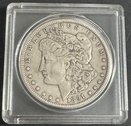 1891 Morgan Silver Dollar