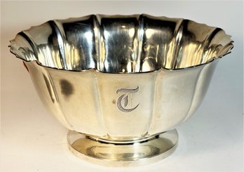 Tuttle Sterling Silver Footed Bowl 3.5' X 7' - 332.7 Grams