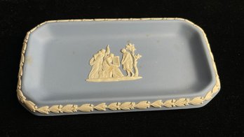 Wedgewood Jasperware Rectangular Shape Trinket Dish